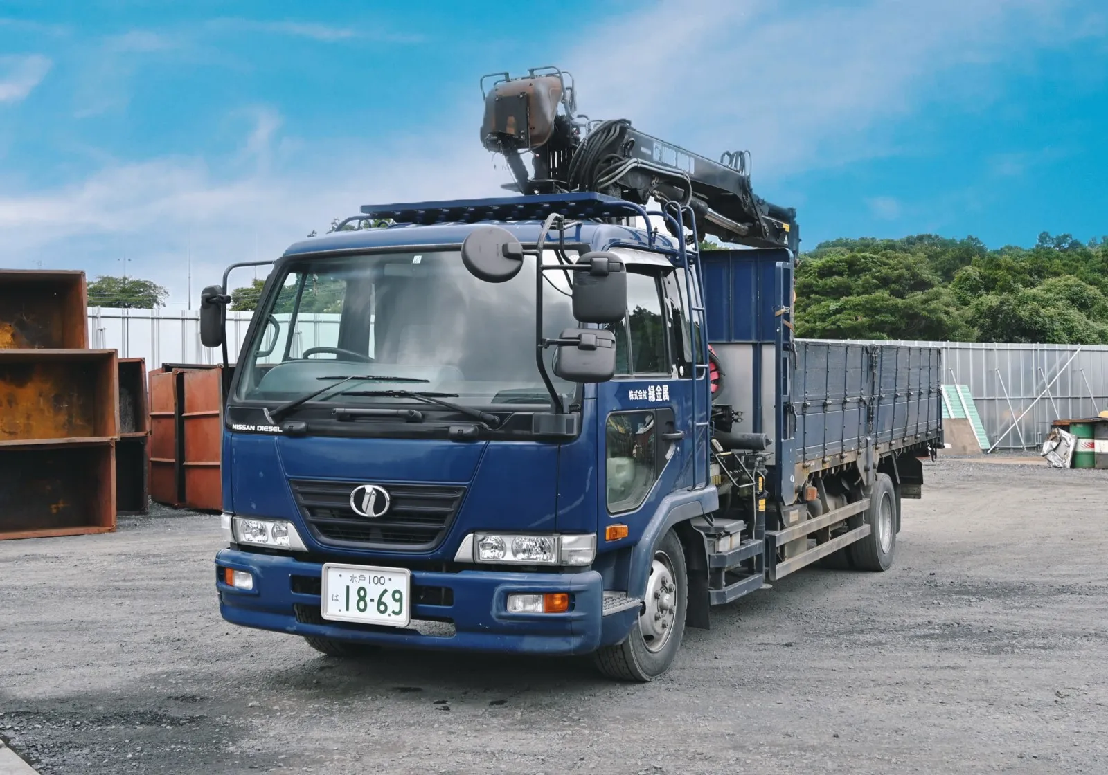 株式会社縁金属 縁金属 ヒアブ車(クレーン・マグネット付)